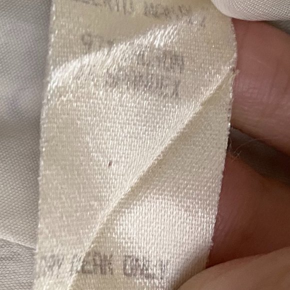 Alberto Makali Black and White V-Neck Sleeveless Top, Size 4 - Picture 5 of 5